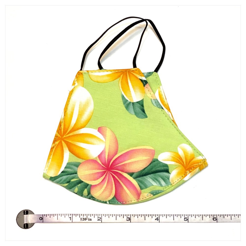 🆕 Hawaiian print reusable face mask - Picture 3 of 3